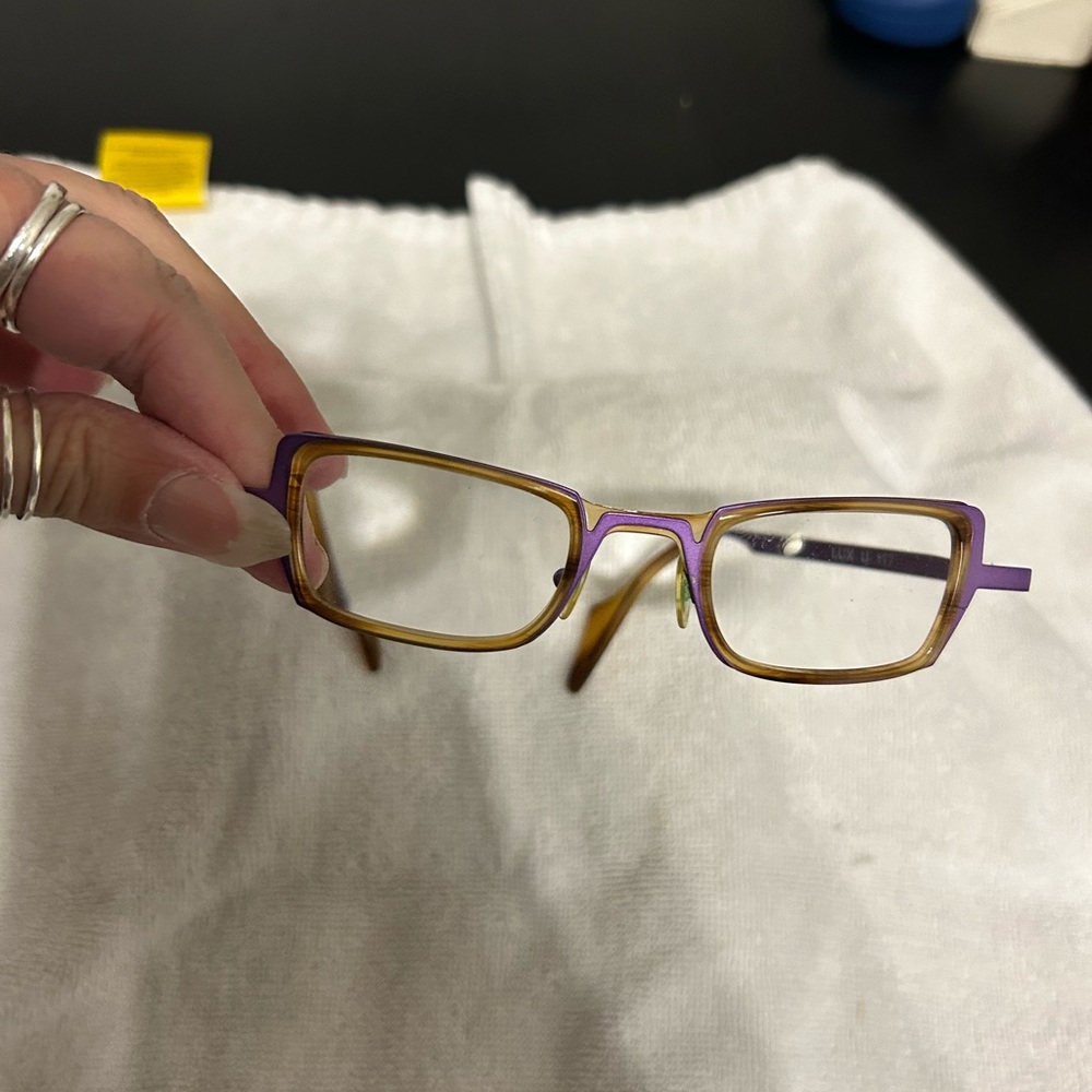 Anne Valentin metal eyeglass frames